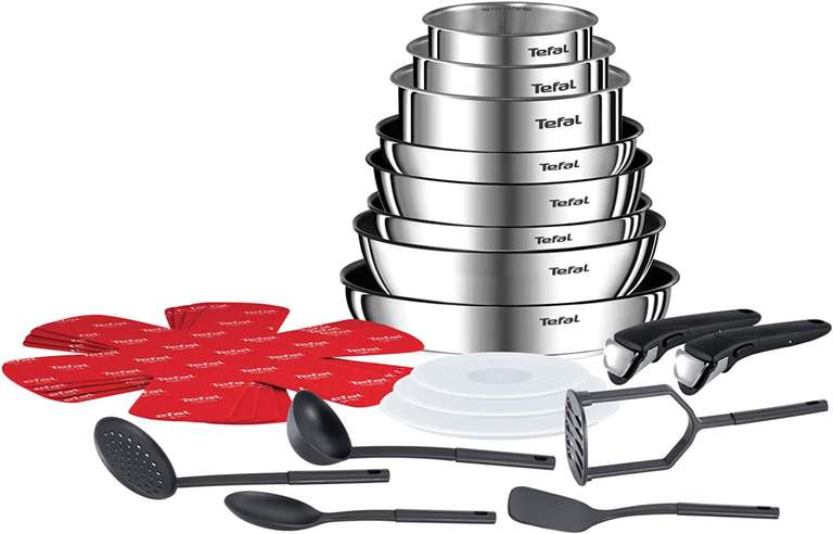Ingenio Emotion 22 Piece Cookware Pan Set £135 delivered with code @ LaRedoute