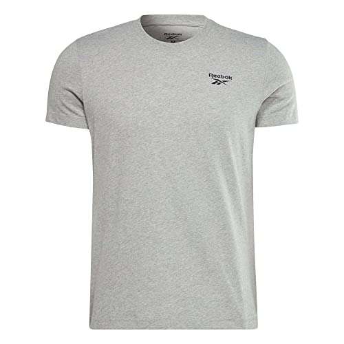 Classic Grey Reebok Men's Identity T-Shirt, Size M at Amazon for £10.00 ...