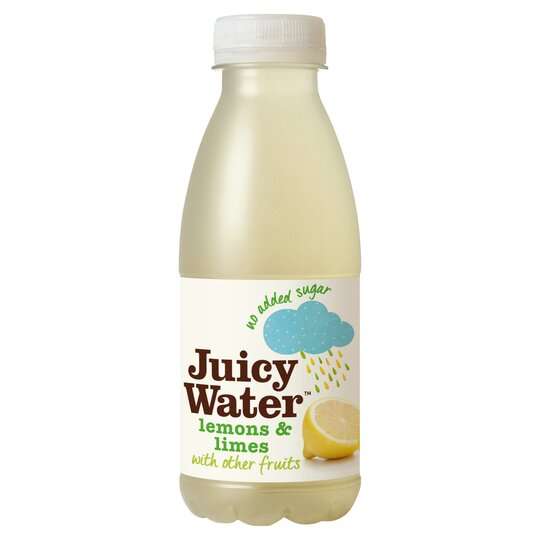 Lemons & Lime Juicy Water 440ml (shortdated) 5 for £1 at Farmfoods, Grimsby