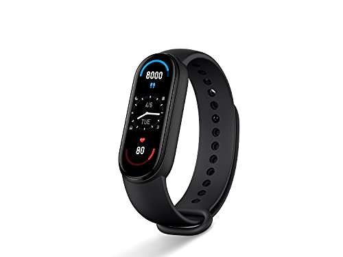 Xiaomi Mi Band 6 Health and Fitness Tracker, [UK Official] - £26.99 @ Amazon