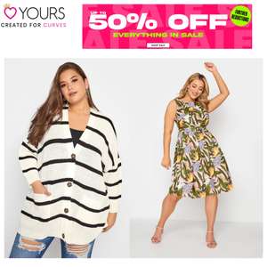 Sale up to 50% off + Extra 10% off with code - @ Yours Clothing