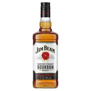 Jim Beam Kentucky Straight Bourbon Whiskey 1L (Clubcard Prices)