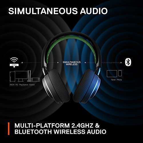 SteelSeries Arctis Nova 7X - Wireless Multi-System Gaming & Mobile Headset - £129 @ Amazon
