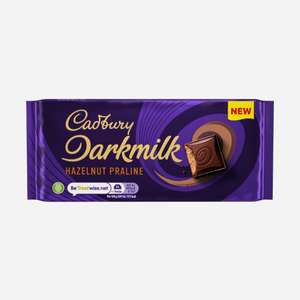 85g Bar Cadbury Darkmilk Hazelnut Praline (£30 Minimum spend)