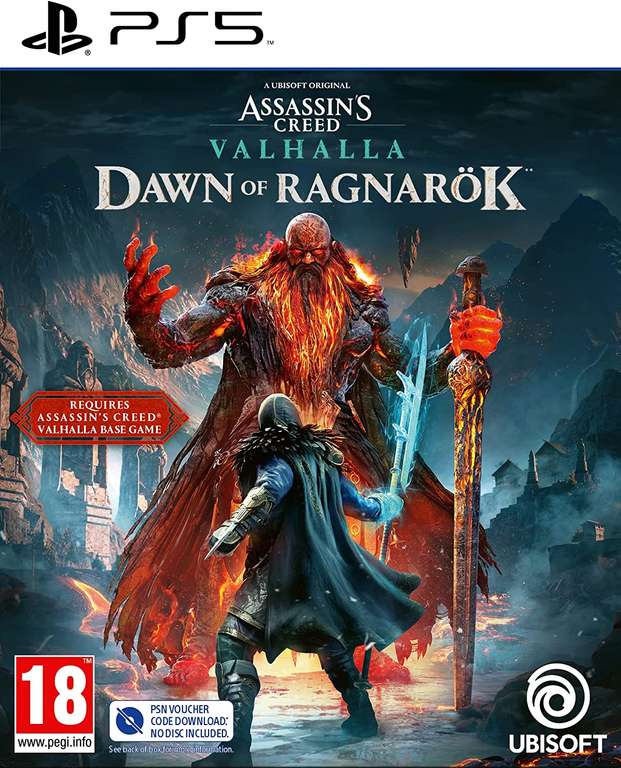 Assassin's Creed Valhalla Dawn of Ragnarok (Code in Box) PS5 - £12.95 @ Amazon