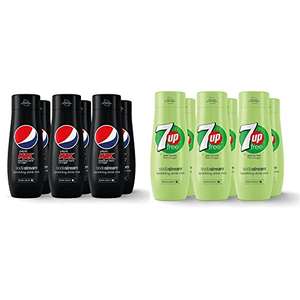 SodaStream 7Up 6 Pack + Pepsi Max 6 Pack £54 @ Amazon