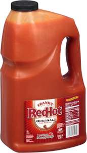 Frank's RedHot Original Cayenne Pepper Sauce, Bold & Spicy Flavour 3.8L £17.10 S&S / £15.30 w/15% S&S