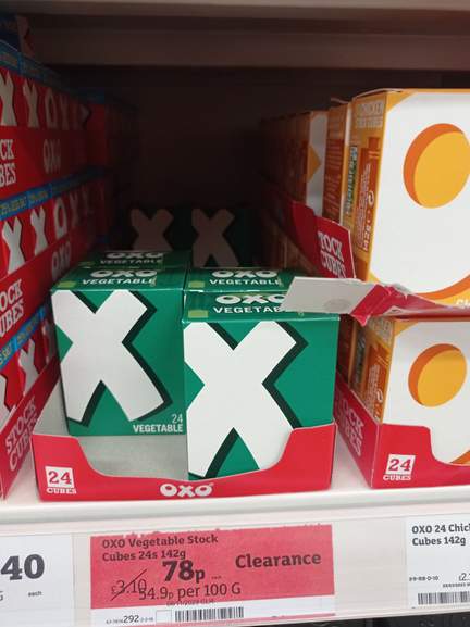 Oxo Beef Stock Cubes - ASDA Groceries