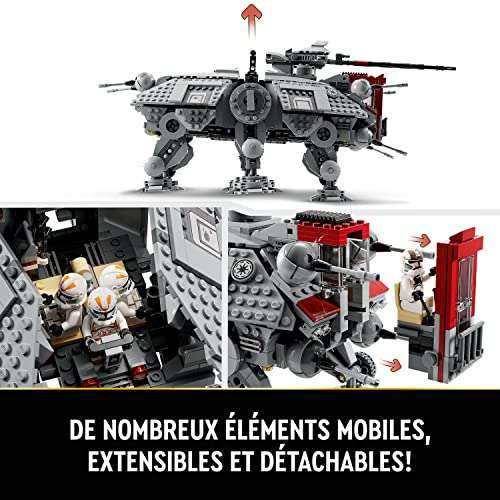 LEGO Star Wars 75337 AT-TE Walker Set with promo code