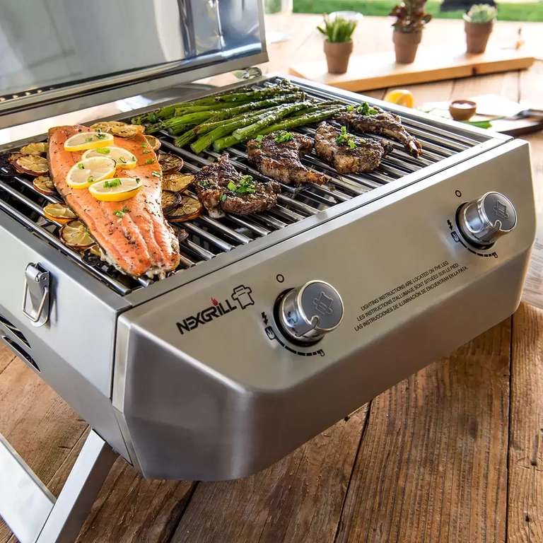 Nexgrill 2 Burner Stainless Steel Table Top Gas Barbecue - £89.98 delivered (Members Only) @ Costco