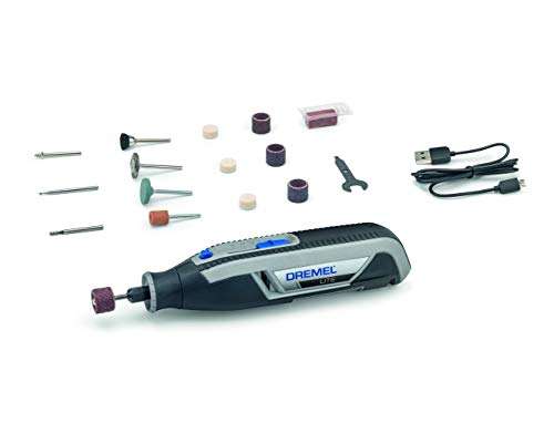 Dremel Lite 7760 Cordless Rotary Tool Li-Ion 3.6V, Multi Tool Kit with 15 Accessories - £49.99 @ Amazon