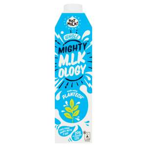 Mighty Milkology Oat Milk 1 litre for £1 at Sainsbury's (Apr 27 - May 17)