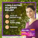 Allevia Hayfever Allergy Tablets,120mg Fexofenadine, 24hr Relief Acts Within 1 Hour, 30 Tablets - £6.37 with S&S