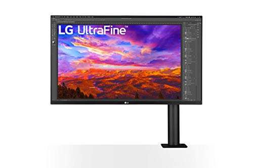 LG UltraFine Monitor 32UN88A, 32 inch, 4k, 60Hz IPS HDR 10 + Ergonomic Adjustable Stand with Clamp £449.99 @ Amazon