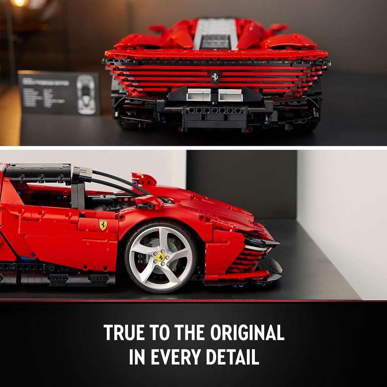 LEGO 42143 Technic Ferrari Daytona SP3, Race Car Model Building