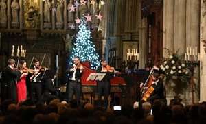 Candlelight concert tickets from £17 - e.g Band C (Restricted View) 8th December at Bath Abbey @ Groupon