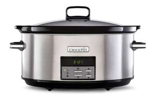 Crock Pot 7.5L Digital Slow Cooker - Oven Safe Stoneware Bowl, Digital Timer, Auto Keep-warm - £47.98 (in-store) @ Costco