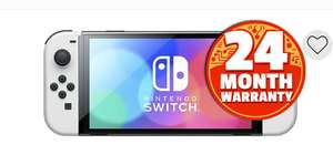 Pre Owned Switch Console, 64GB OLED + White Joy-Con, Unboxed - 2 Year Guarantee - (Click and Collect) £280 @ CEX