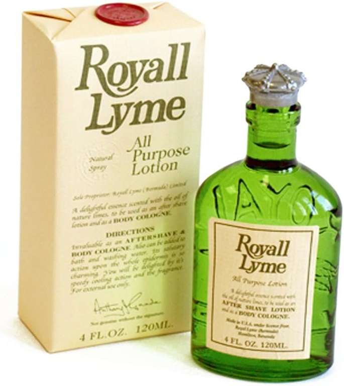 Royall Lyme All Purpose Lotion (Aftershave Lotion / Body Cologne) 120ml £18.62 (Usually dispatched within 4 to 6 weeks) @ Amazon EU / Amazon