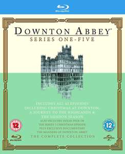 Downton Abbey - Series 1-5 Blu Ray (used) - £4 / £5.95 delivered @ CeX