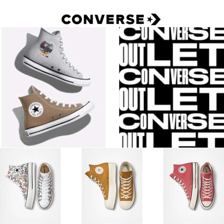 Sale Up to 50% Off + Extra 15% Off With Code + Free Delivery over £50 - @ Converse