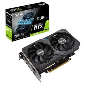 ASUS Dual NVIDIA GeForce RTX 3060 V2 OC Edition 12GB GDDR6 Gaming Graphics Card - £275.39 Dispatches from Amazon Sold by EpicEasy Ltd