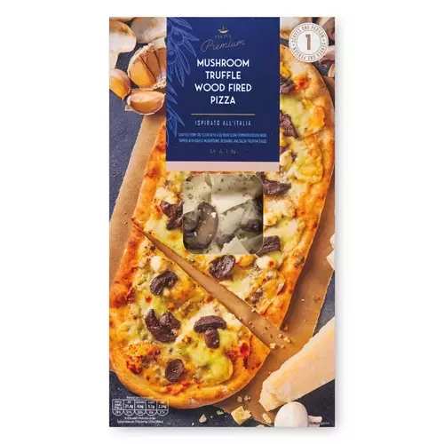 Specially Selected Dine In Truffle Mushroom Or Fennel Salami Pizza - 200g