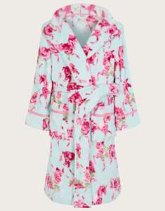 Super-Soft Unicorn Floral Dressing Gown Blue for £15 + free click & collect @ Monsoon