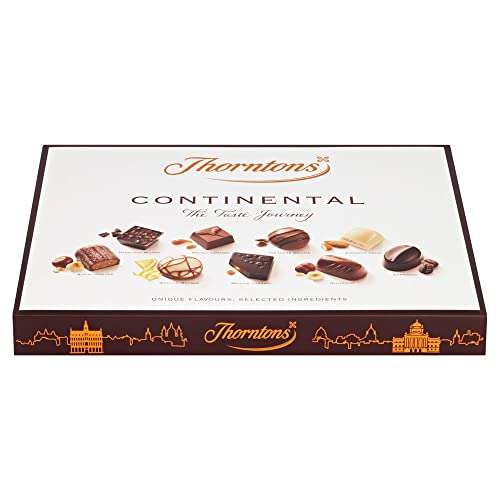 Thorntons Continental Collection (Assorted Milk, White and Dark Chocolates) 264g £4.75 @ Amazon