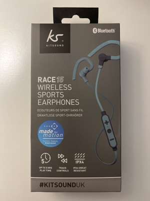 Kitsound Race 15 Wireless Sports Earphones £3.75 instore at Sainsburys Kiln Lane, Epsom