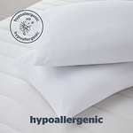Silentnight Essentials Collection Pillow, White, Pack of 2 with voucher