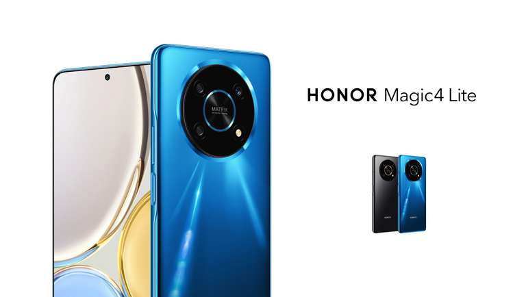 Honor Magic4 Lite (2022), SD680, 128+6GB, 6.81" 90Hz IPS, 66W SuperCharge - £152.99 after auto-discount & code @ Honor