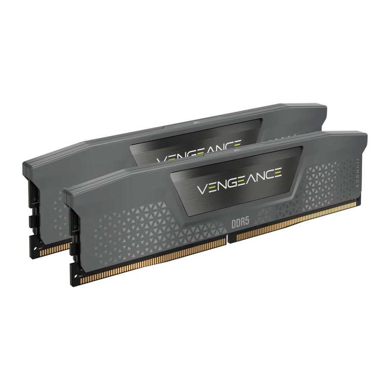 CORSAIR Vengeance Grey 32GB (2x16GB) 6000MHz DDR5 Dual Profile Memory Kit