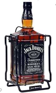 3 litre Jack Daniel's Tennessee Whiskey with pouring Cradle £77.98 at Amazon