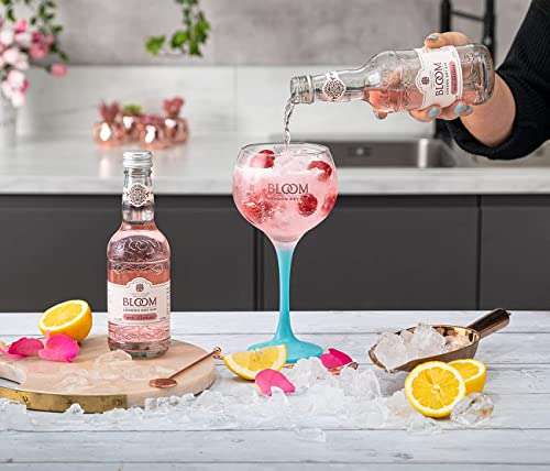 Bloom Gin with Rose Lemonade Ready to Drink Cocktail, 6.5% (12 x 275 ml Bottles) - £16.99 @ Amazon