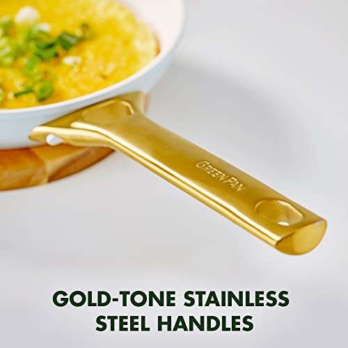 GreenPan Reserve Hard Anodized Healthy Ceramic Nonstick Cookware Set, 10 Pieces - £72.91 @ Amazon