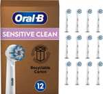 Oral-B Sensitive Clean Electric Toothbrush Head, Pack of 12 Toothbrush Heads - £24.99 @ Amazon