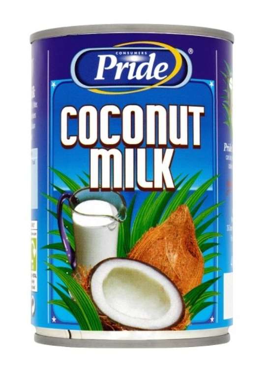 Pride Coconut Milk 400Ml 75p (Clubcard Price) @Tesco