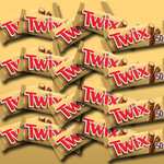 25 x Twix Original 50g Chocolate Bars - Minimum Best Before 03/09/2023 - £25 Min Order / Free Delivery