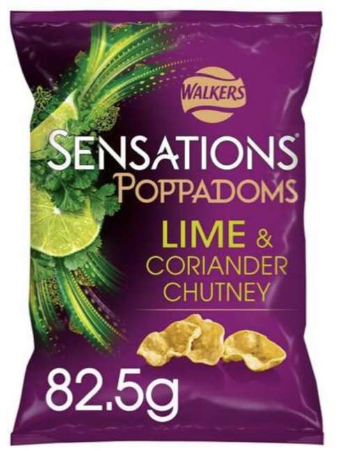Sensations Lime and Coriander (82.5g Bag) - 75p Instore @ Asda (Pilsworth)