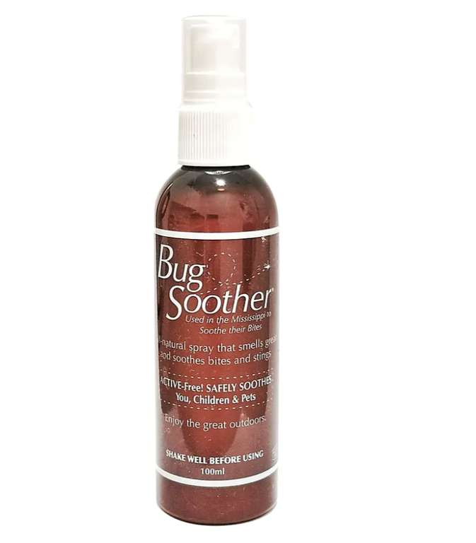 Bug Soother Natural Mosquito and Insect Repellent 100ml With Code
