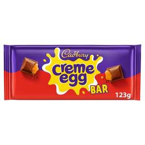 2 x Cadbury Creme Egg Milk Chocolate Bar 123g