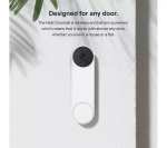 GOOGLE Nest Doorbell & Nest Hub 2 Smart Display Bundle - £179.98 @ Currys