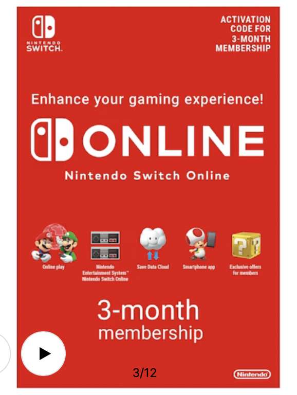 Nintendo Switch OLED + Mario Kart 8 Deluxe + Nintendo Switch Online Individual 3-Month (90-Day) Membership with Student Discount Code