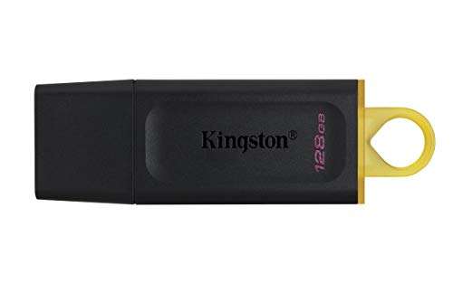 Kingston DataTraveler Exodia DTX/128GB Flash Drive USB 3.2 Gen 1 - with Protective Cap and Keyring in Multiple Colours
