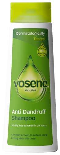 Vosene Anti-dandruff Shampoo 300ml (£1.57/£1.40 On Subscribe & Save)