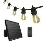 Sunforce 10m / 15 bulb Solar String Lights with Remote Control