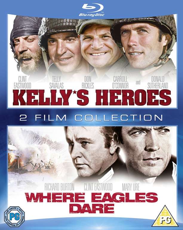 Kelly's Heroes/Where Eagles Dare Double Pack [1970] (Blu-ray) £6.99 @ Warner Bros Shop