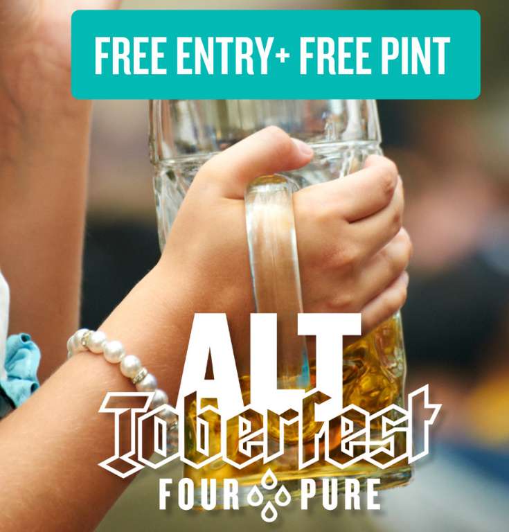 Free Oktoberfest Tickets at Fourpure Taproom in Bermondsey - Beer & Pretzels Via Facebook