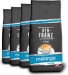 DER-FRANZ Espresso / Melange Coffee, Whole Bean, 1000g (4-Pack) - 4kg Total - £17.99 / £15.29 S&S @ Amazon